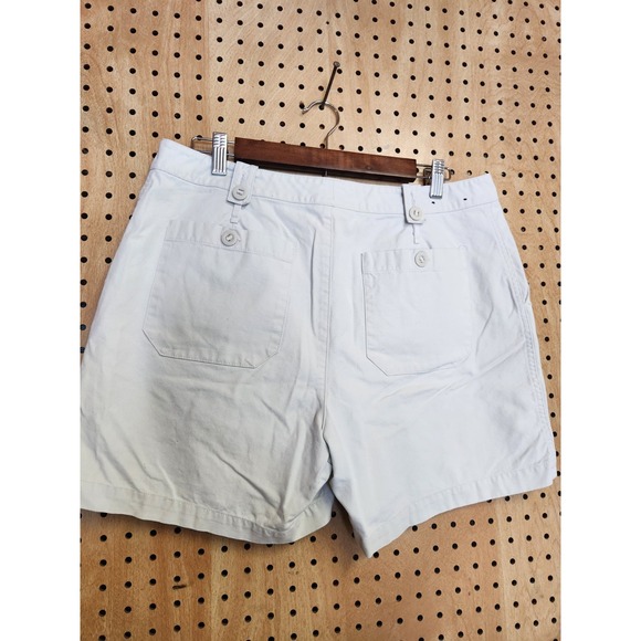 Gap Khakis by Gap Tan Color Shorts RN#54023 Button Loop Close 2002 Size 14 women - Picture 4 of 11